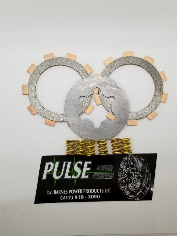 Pulse Clutch Rebuild Kit - 2 Disc - (Select Spring Color)