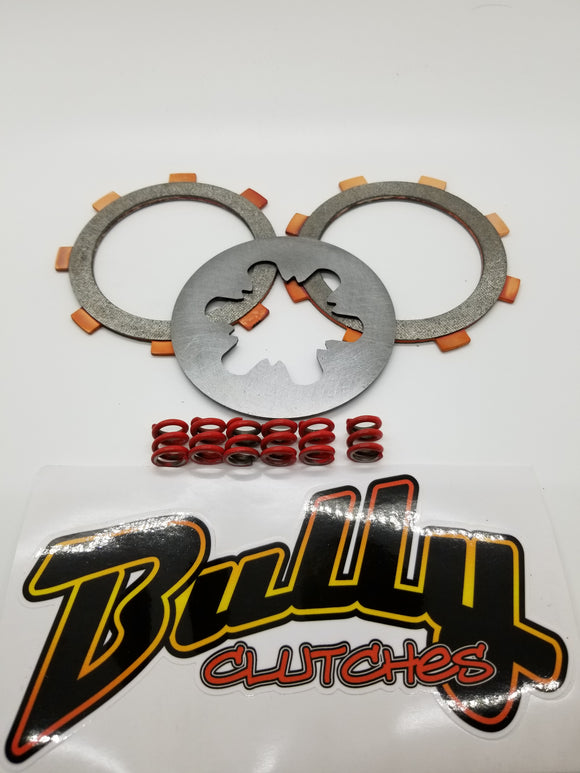 Bully Clutch Rebuild Kit - 2 Disc (Select spring color)