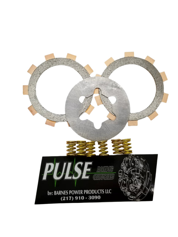 Pulse Clutch Rebuild Kit - 2 Disc - (Select Spring Color)